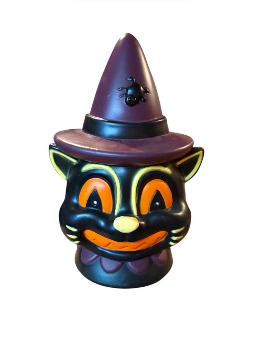 HALLOWEEN➕NWT Light-Up Black Cat Blow Mold